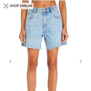 Seroya Sabrina Denim Shorts NWT